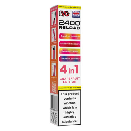 IVG 2400 4in1 Multi Flavour Edition Prefilled Pods - Scent Vape