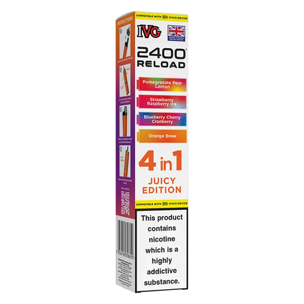 IVG 2400 4in1 Multi Flavour Edition Prefilled Pods - Scent Vape