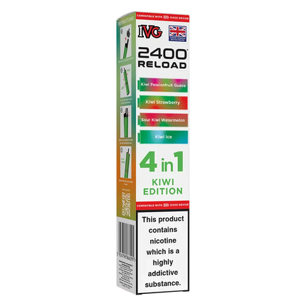 IVG 2400 4in1 Multi Flavour Edition Prefilled Pods - Scent Vape