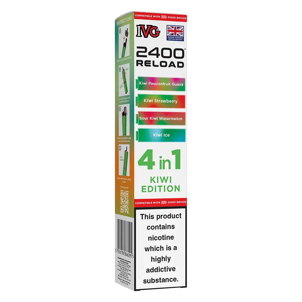 IVG 2400 4in1 Multi Flavour Edition Prefilled Pods