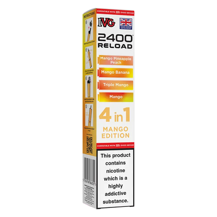 IVG 2400 4in1 Multi Flavour Edition Prefilled Pods - Scent Vape