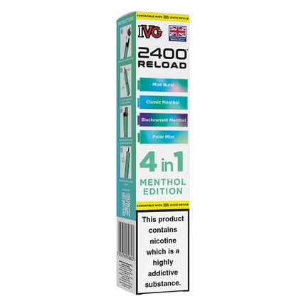 IVG 2400 4in1 Multi Flavour Edition Prefilled Pods - Scent Vape