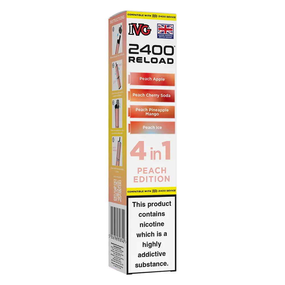 IVG 2400 4in1 Multi Flavour Edition Prefilled Pods