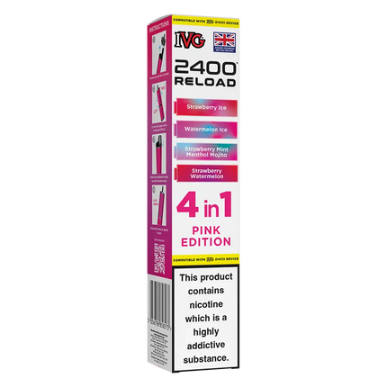 IVG 2400 4in1 Multi Flavour Edition Prefilled Pods - Scent Vape