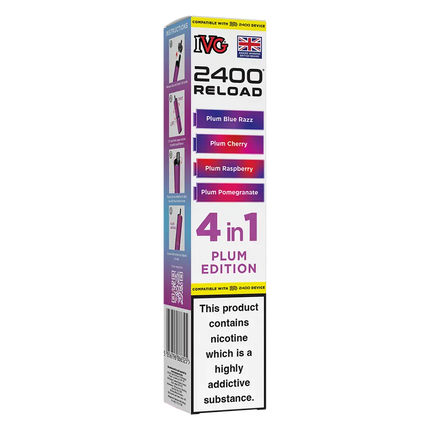 IVG 2400 4in1 Multi Flavour Edition Prefilled Pods - Scent Vape