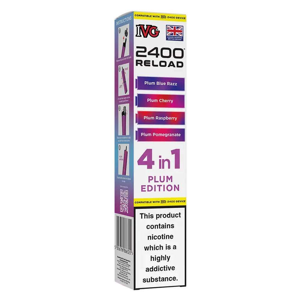 IVG 2400 4in1 Multi Flavour Edition Prefilled Pods