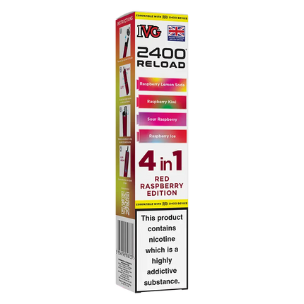 IVG 2400 4in1 Multi Flavour Edition Prefilled Pods - Scent Vape