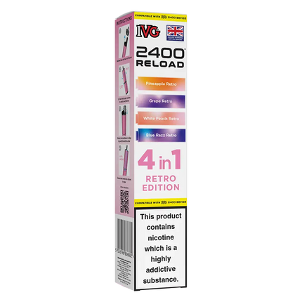 IVG 2400 4in1 Multi Flavour Edition Prefilled Pods - Scent Vape
