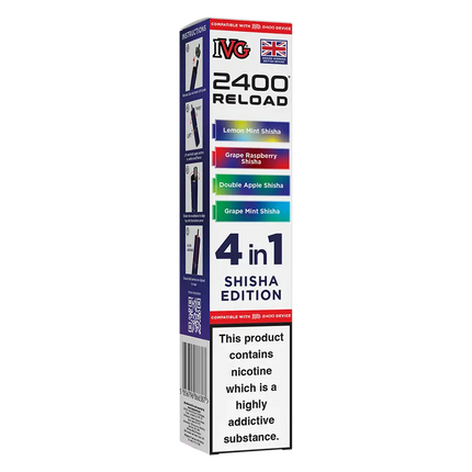 IVG 2400 4in1 Multi Flavour Edition Prefilled Pods - Scent Vape