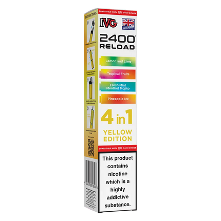 IVG 2400 4in1 Multi Flavour Edition Prefilled Pods - Scent Vape