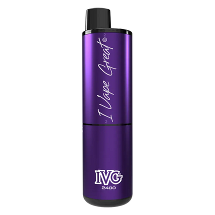 IVG 2400 Plum Blue Razz Prefilled Pod Kit - Scent Vape
