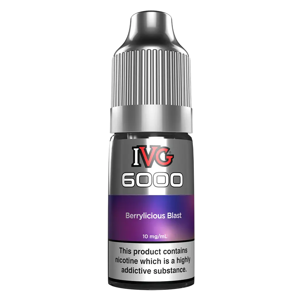 IVG 6000 Berrylicious Blast Nic Salt Vape Juice