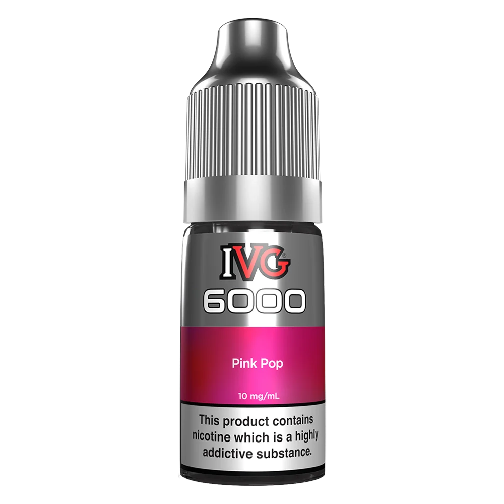 IVG 6000 Pink Pop Nic Salt Vape Juice