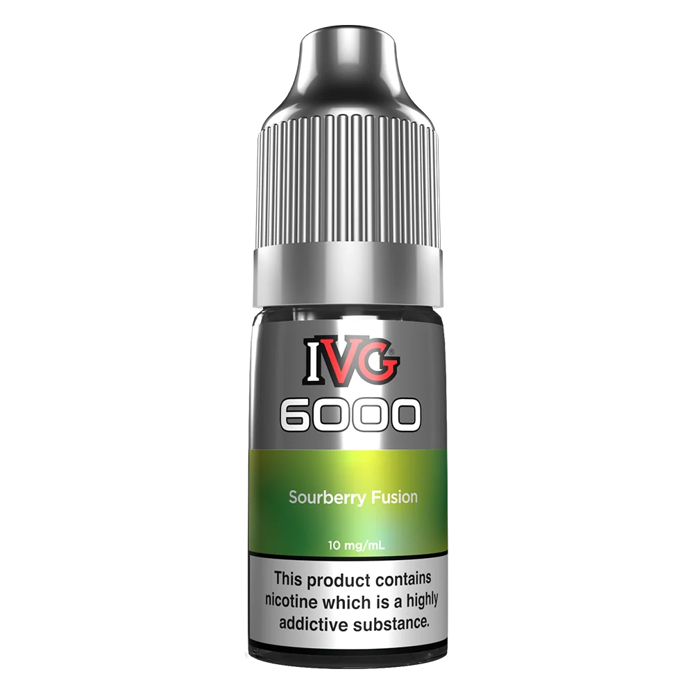 IVG 6000 Sourberry Fusion Nic Salt Vape Juice