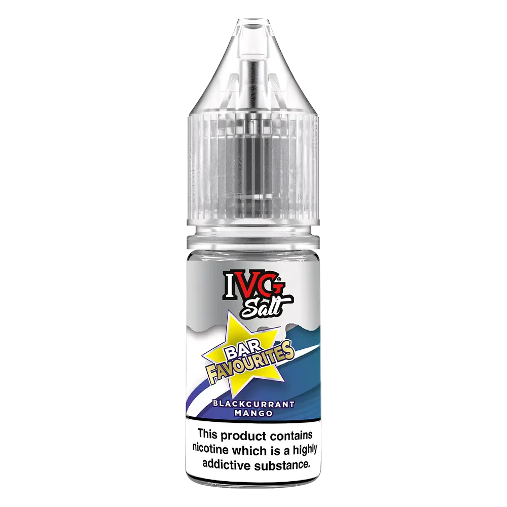 IVG Bar Favourites Blackcurrant Mango Nic Salt Vape Juice