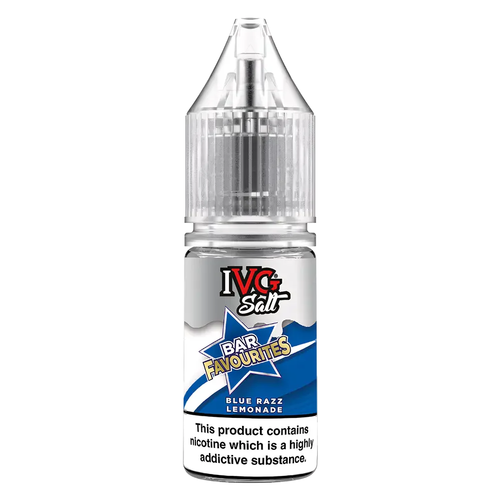 IVG Bar Favourites Blue Razz Lemonade Nic Salt Vape Juice
