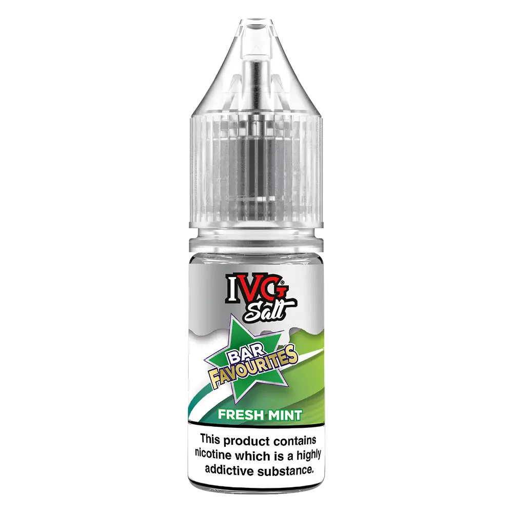 IVG Bar Favourites Fresh Mint Nic Salt Vape Juice