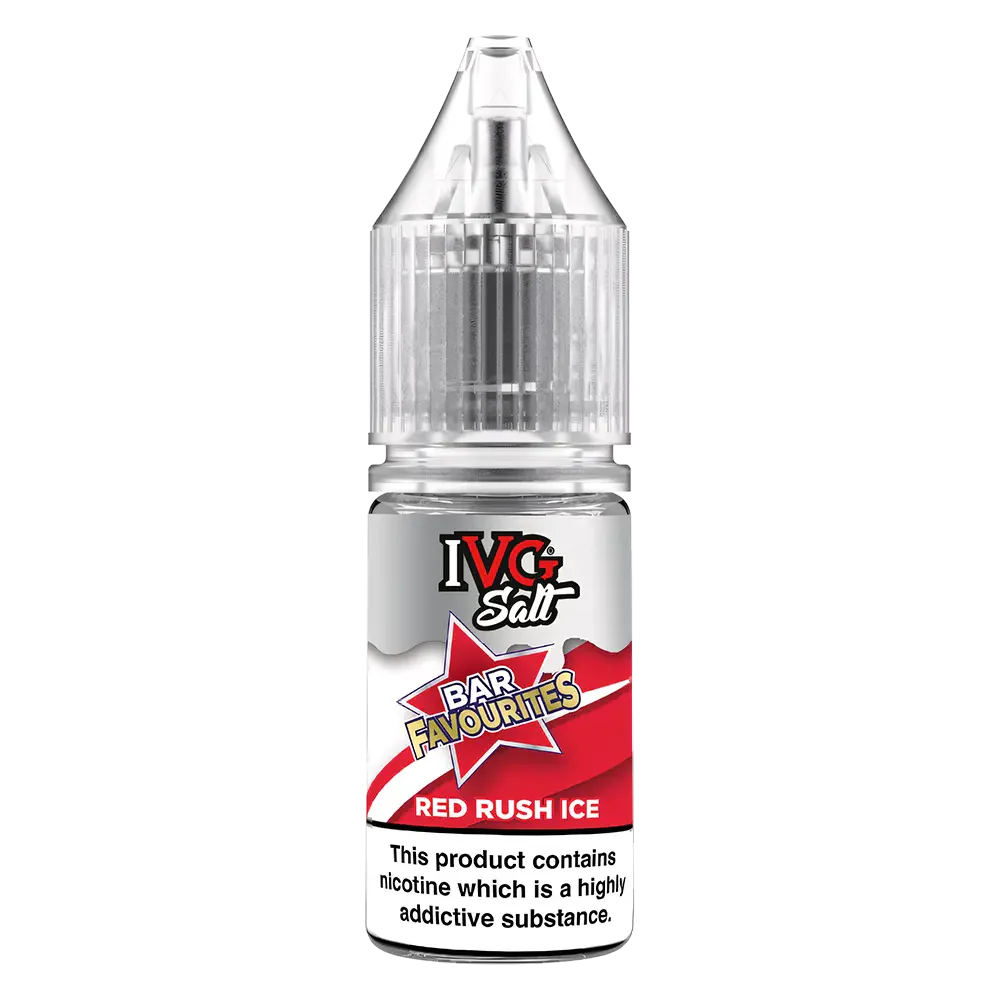 IVG Bar Favourites Red Rush Ice Nic Salt E-Liquid