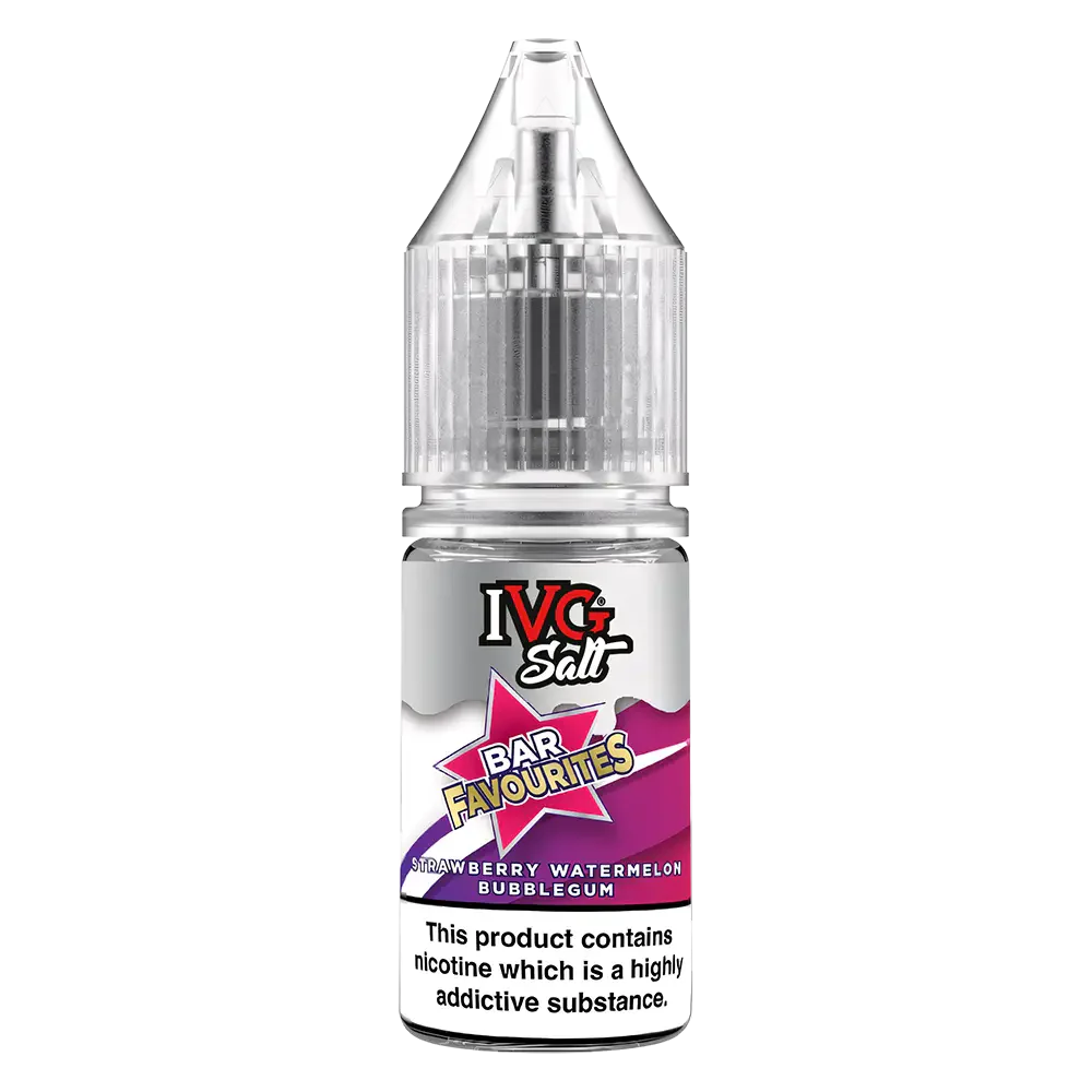 IVG Bar Favourites Strawberry Watermelon Bubblegum Nic Salt E-Liquid