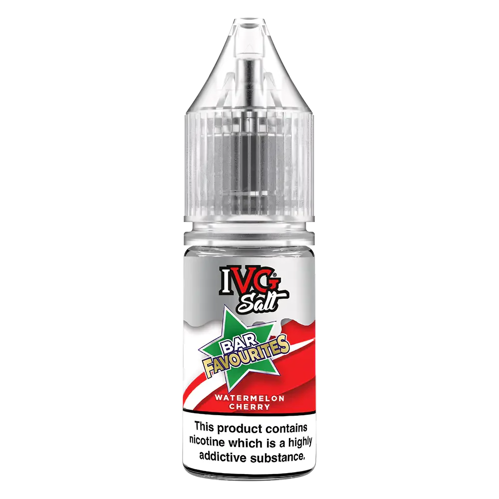 IVG Bar Favourites Watermelon Cherry Nic Salt Vape Juice