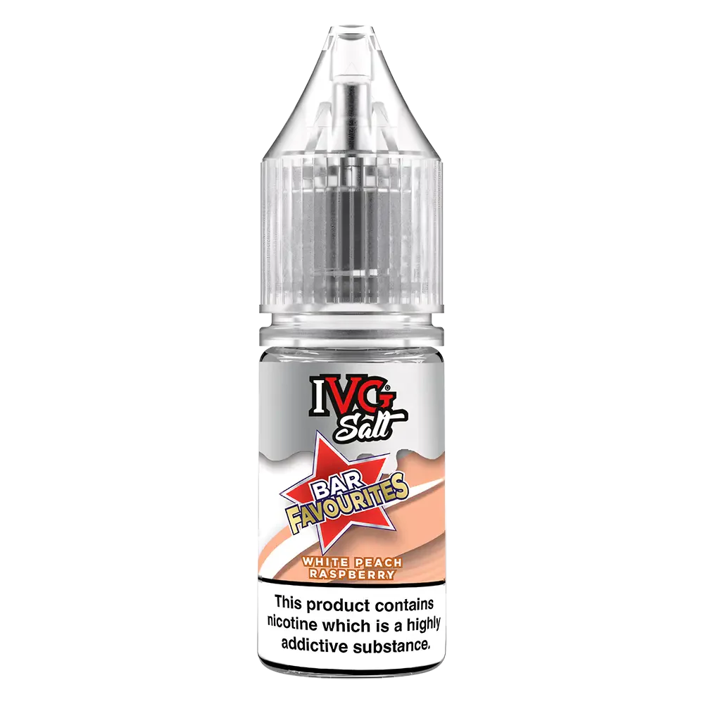 IVG Bar Favourites White Peach Raspberry Nic Salt E-Liquid