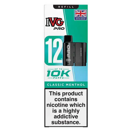 IVG Pro 12 Prefilled Pods - Scent Vape