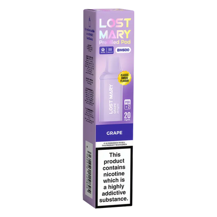 Lost Mary BM600 Prefilled Pods - Scent Vape
