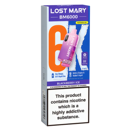 Lost Mary BM6000 Prefilled Pod Kit - Scent Vape