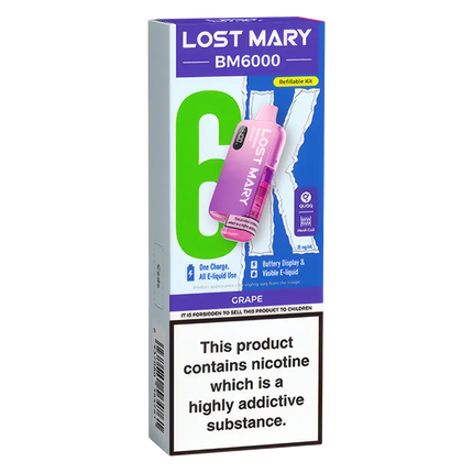 Lost Mary BM6000 Prefilled Pod Kit - Scent Vape