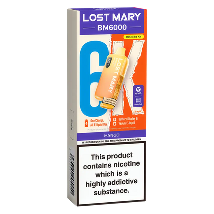 Lost Mary BM6000 Prefilled Pod Kit - Scent Vape