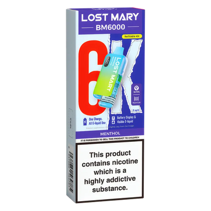 Lost Mary BM6000 Prefilled Pod Kit - Scent Vape