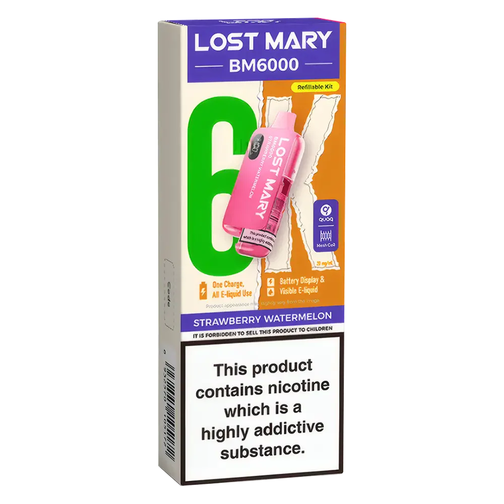 Lost Mary BM6000 Strawberry Watermelon Prefilled Pod Kit