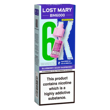 Lost Mary BM6000 Prefilled Pods - Scent Vape