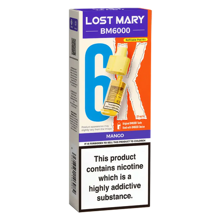 Lost Mary BM6000 Prefilled Pods - Scent Vape