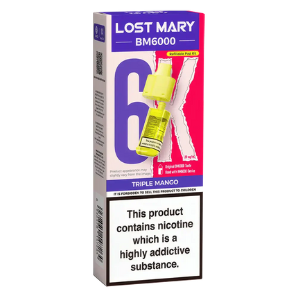 Lost Mary BM6000 Prefilled Pods - Scent Vape