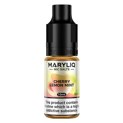 Lost Mary Maryliq Cherry Lemon Mint Nic Salt Vape Juice - Scent Vape