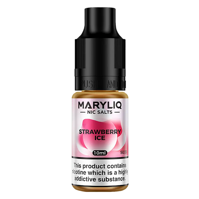 Lost Mary Maryliq Strawberry Ice Nic Salt Vape Juice - Scent Vape