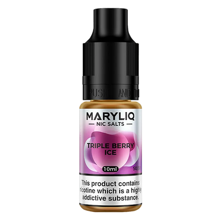 Lost Mary Maryliq Triple Berry Ice Nic Salt Vape Juice - Scent Vape