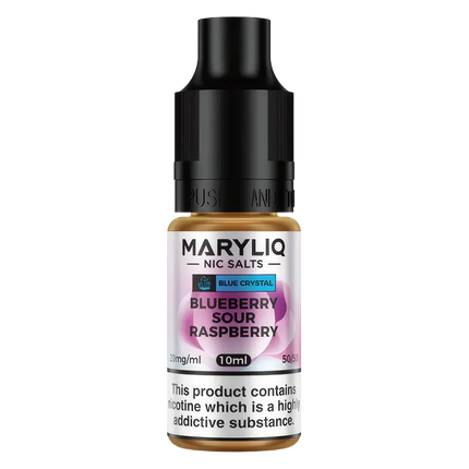 Lost Mary Maryliq Blue Crystal Blueberry Sour Raspberry Nic Salt Vape Juice - Scent Vape