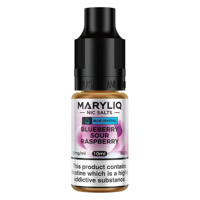 Lost Mary Maryliq Blue Crystal Blueberry Sour Raspberry Nic Salt Vape Juice - Scent Vape