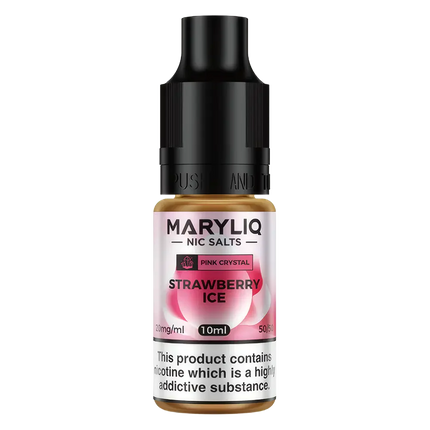 Lost Mary Maryliq Pink Crystal Strawberry Nic Salt Vape Juice - Scent Vape