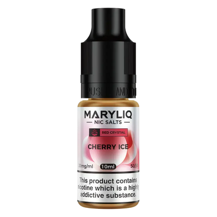 Lost Mary Maryliq Red Crystal Cherry Ice Nic Salt Vape Juice - Scent Vape