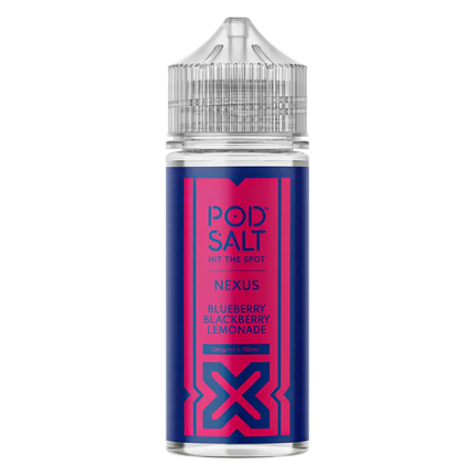 Pod Salt Blueberry Blackberry Lemonade 100ml Vape Juice By Nexus