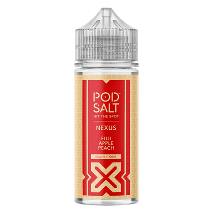 Pod Salt Fuji Apple Peach 100ml Vape Juice By Nexus
