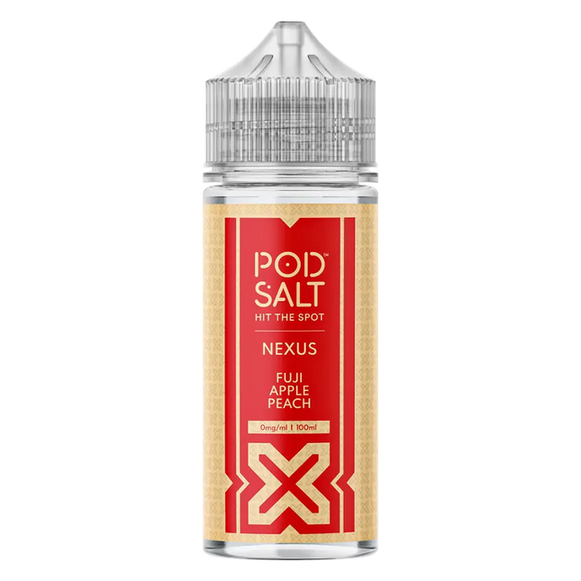 Pod Salt Fuji Apple Peach 100ml Vape Juice By Nexus