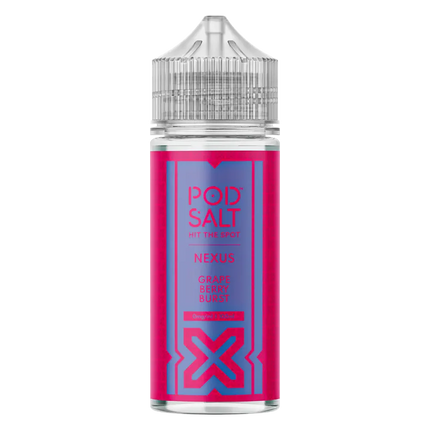 Pod Salt Grape Berry Burst 100ml Vape Juice By Nexus