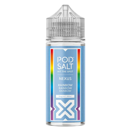 Pod Salt Rainbow Rainbow Rainbow 100ml Vape Juice By Nexus