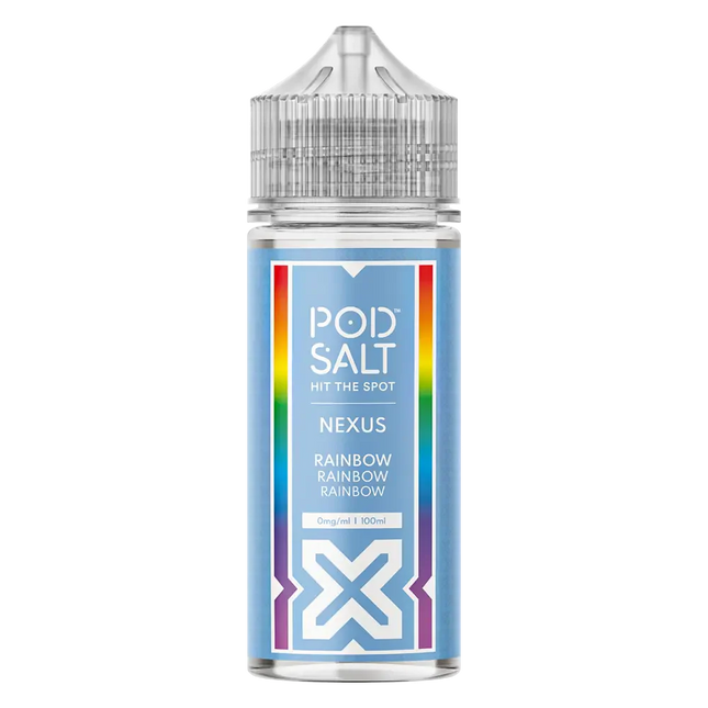 Pod Salt Rainbow Rainbow Rainbow 100ml Vape Juice By Nexus