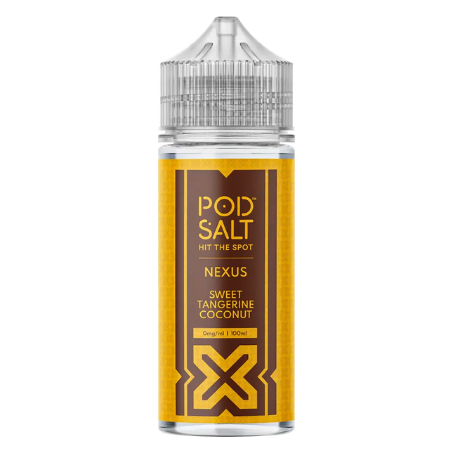 Pod Salt Sweet Tangerine Coconut 100ml Vape Juice By Nexus