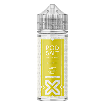 Pod Salt White Gummy Bear 100ml Vape Juice By Nexus